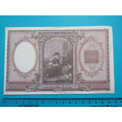 Espana Spain 1940 1000 Pesetas Banknote Reproduction - 176