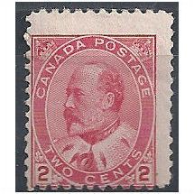 Canada 1903 SG176 2c Rose-Carmine Mounted Mint .. .