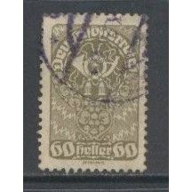 Austria.SG353 60h Posthorn (Green).Fine Used.Dec14