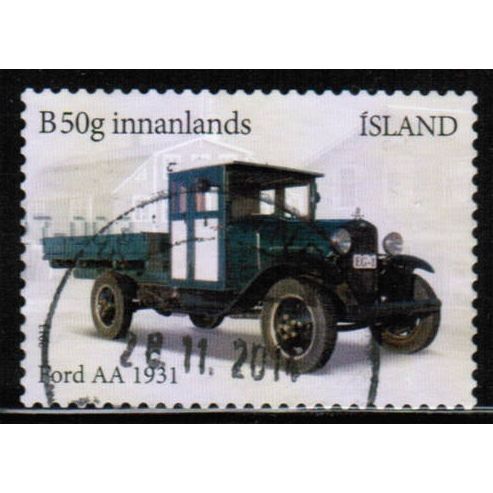 2013 Iceland Sc# 1300 - Ford truck - B50g (137 kr) used