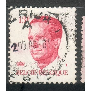 Belgium 1982 - SG2179 - 13f red - King Baudouin - used