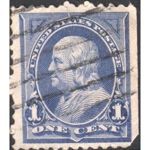 USA 1894 - SG267 - 1c blue - Franklin - used