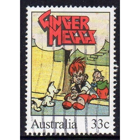 Australia 1985 Classic Children's Books - Ginger Meggs 33c Used