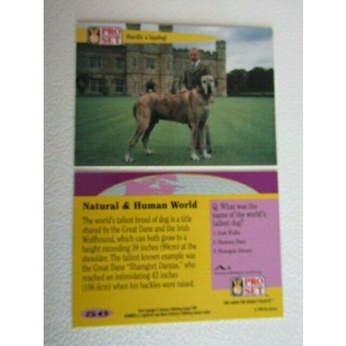 Pro Set 1992 Guinness Book of Records Trade Cards Card Variants (eb2)
