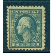 Used 498 1c George Washington Almost Very Fine A10333