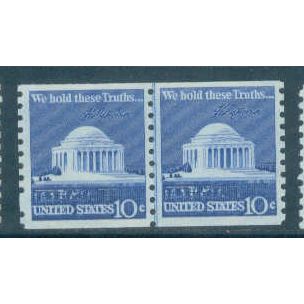 1520 10c Jefferson Memorial Fine MNH CLP B0851