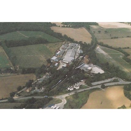 Sheffield Park Station Birds Eye View in 1990 Sussex Postcard