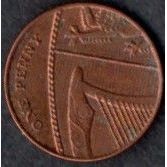 Coins. Decimal New Penny 2014
