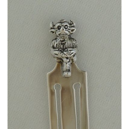 Vintage Sterling Silver Imp Bookmark, Birmingham 1998, 64mm, 8g.
