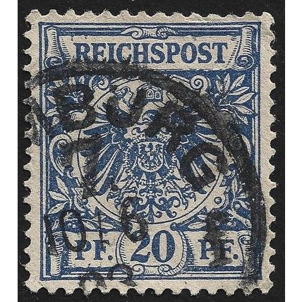GERMANY 1889 20pf Eagle Sc#49 - USED @M552