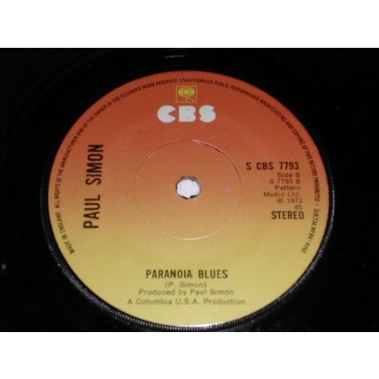 Paul Simon - Mother And Child Reunion 7", Single, Ora Very Good Plus (VG+)