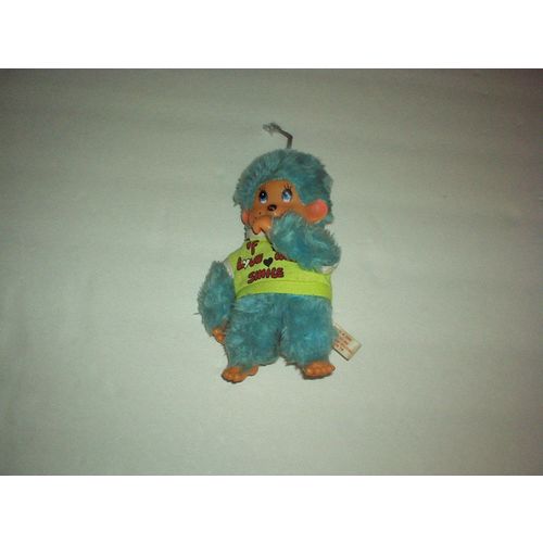1981 PARADIES COLLECTION Plush Thumb Sucking T-Shirt MONKEY (TAIWAN) Rare ERROR!