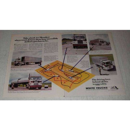 1971 White Trucks Ad - Take a Look at A Roadeo