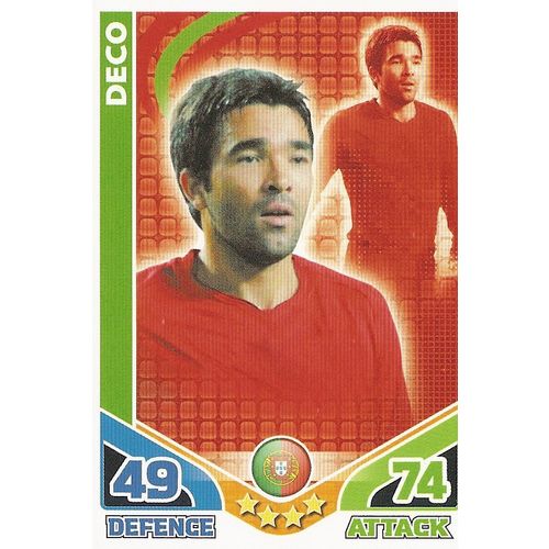 Match Attax - World Cup 2010: Portugal - Midfielder, Deco