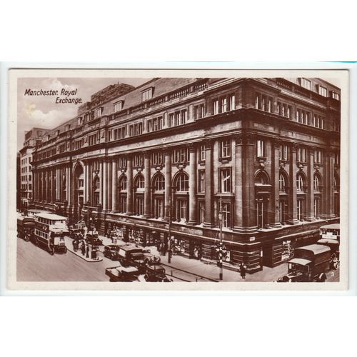 Manchester Royal Exchange RP Postcard M3