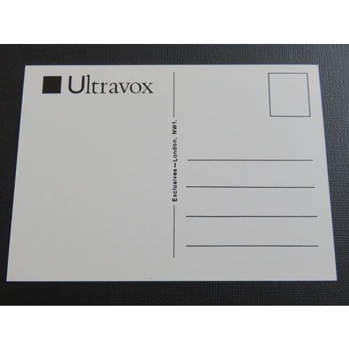 Chris Cross Ultravox Postcard