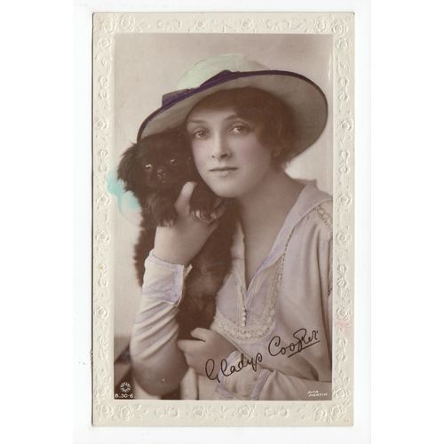 Actress Gladys Cooper 1917 Postcard B306