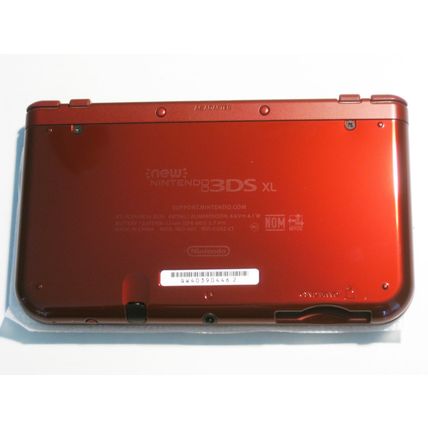 Red Nintendo New 3ds XL w Paper Mario & More!