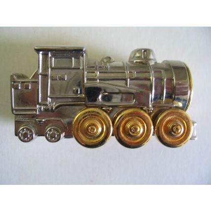 Steam Locomotive Quartz Desk Clock Lot of 2 3420