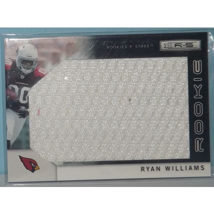 2011 Rookies & Stars RYAN WILLIAMS (Cardinals) Rookie Jumbo patch #277 10/50