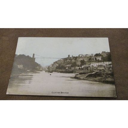 1904 fr Postcard - Clifton Suspension Bridge - Bristol