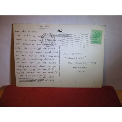 multiview, SANDRINGHAM, NORFOLK used postcard by Jarrold 1982 pm #