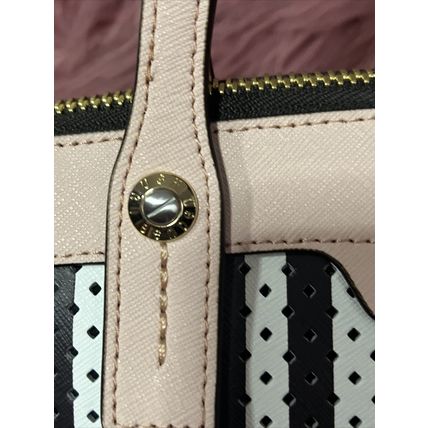 Henri Bendel Striped Designer Fashionable Bag