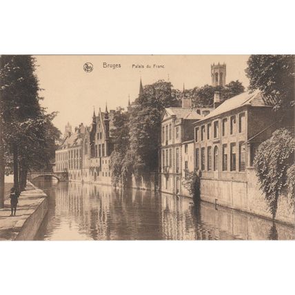 Bruges Palais Du Franc Belgium Postcard (QF BEL412)
