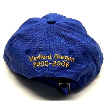 Rotary International Blue Cap Hat Creative Embroidery 2005-2006 Medford Oregon