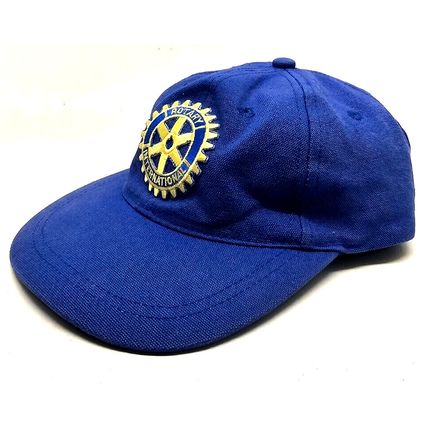 Rotary International Blue Cap Hat Creative Embroidery 2005-2006 Medford Oregon