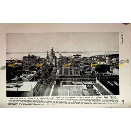 Rosario, Argentina, Book Illustration (Print), c1920