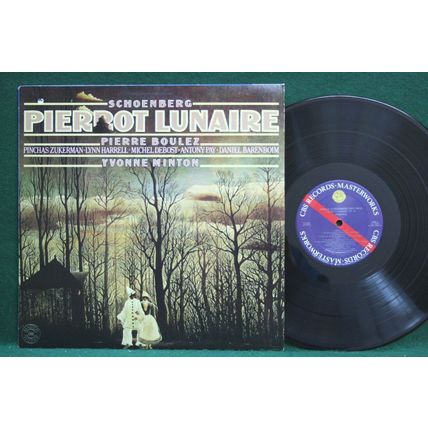 Boulez/Minton/Zukerman/Harrell - Schoenberg: Pierrot Lunaire - M 42072 - NM