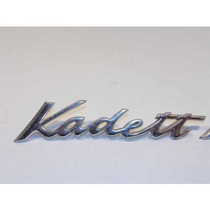 Opal Kadett Emblems OEM Aluminum 2885333