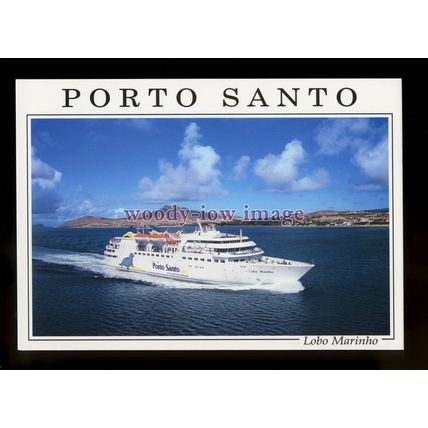 FE2778 - Portuguese Ferry - Lobo Marinho , built 2003 - postcard