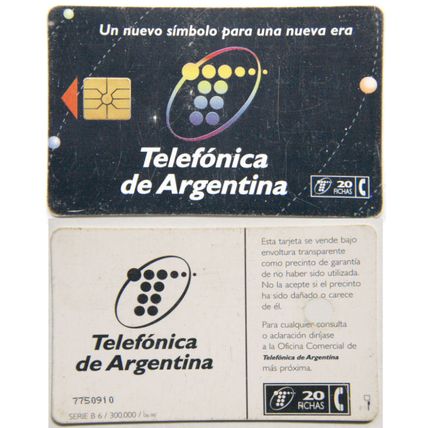 Argentina Phone Card - Telefónica de Argentina