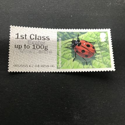 Post & Go -Ladybirds - Seven-Spot Ladybird