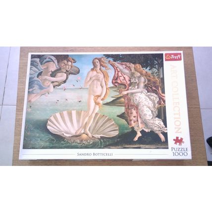THE BIRTH OF VENUS by Sandro Botticelli Jigsaw Puzzle (1000 Piece) Trefl