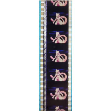 Pokemon . Pk MRQ - d084F . 1 STRIP OF 5 - 35MM FILM CELLS