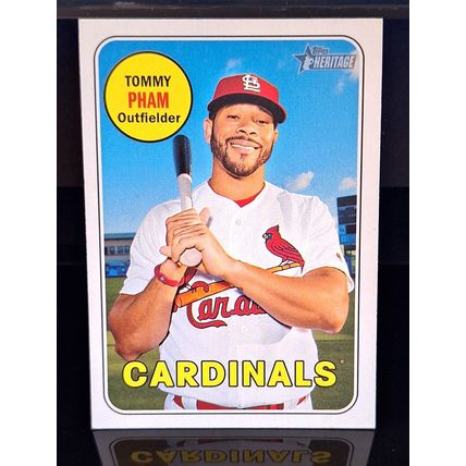 MARCUS SEMIEN 2018 TOPPS HERITAGE BASEBALL CARD #346