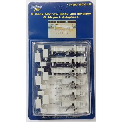 AIR BRIDGE SET 1 (6 NARROW BODY) - GEMINI JETS GJARBRDG1 1/400
