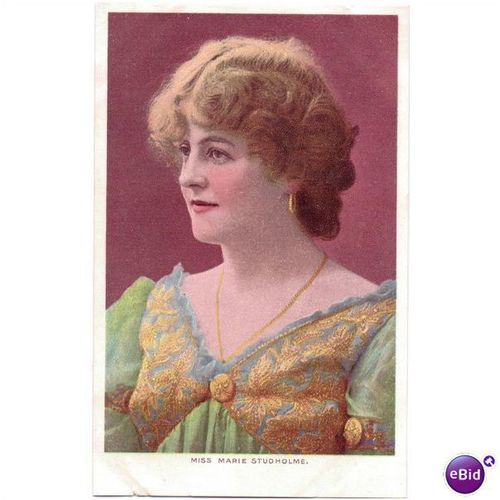 postcard edwardian miss marie studholme.