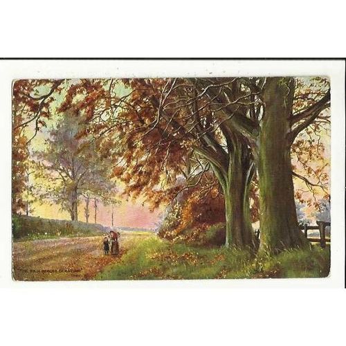 1408 THE RICH REPOSE OF AUTUMN Tuck Oilette Postcard
