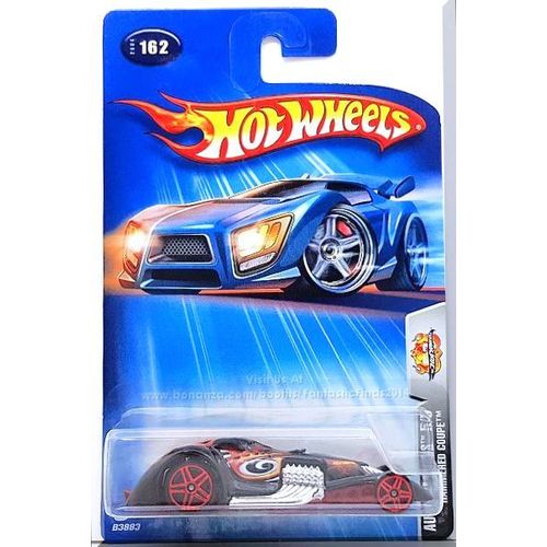 Hot Wheels - Hammered Coupe: Autonomicals #5/5 - Collector #162 (2004) *Black*