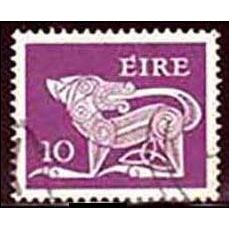 Ireland 1977 Dog Stylised 10p Used Stamp