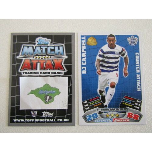 Topps Match Attax 2011 2012 Football Cards Teams N-W Card Variants (ef2)