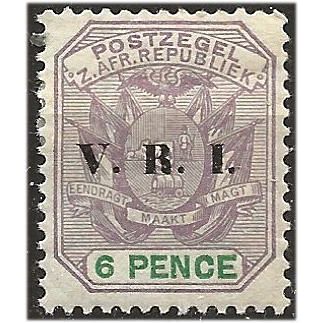 Transvaal 1900 SG232 6d Lilac & Green Mounted Mint ... .