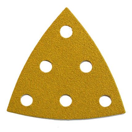 Starcke 60G Sanding Triangles, 88 x 95 mm, 6 Holes, Velcro