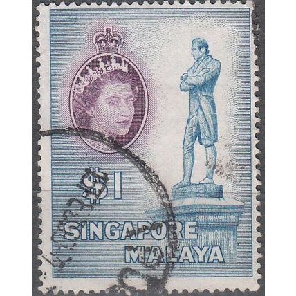 Singapore 1955 Michel 40 O Cote (2004) 1.20 € Statue de Stamford Raffles