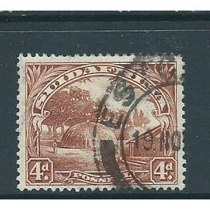 south africa stamps sg35b sg 35b single afrikaans used cds