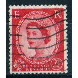 GB 1954 2.5d red used SG519